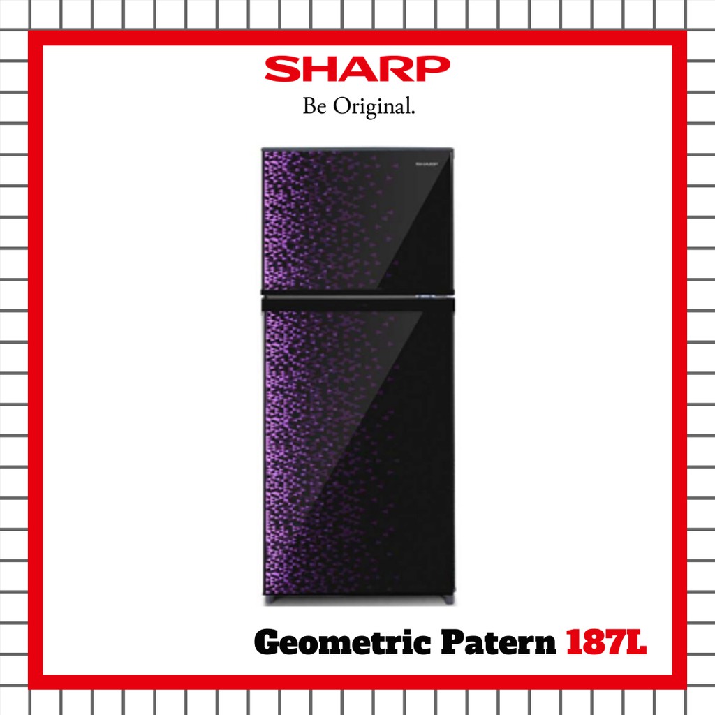 LEMARI ES SHARP 2 PINTU SJ-236MG-GB / KULKAS SHARP 2 PINTU SJ-236MG-GB