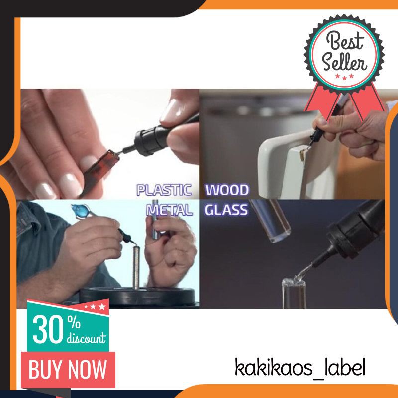 

5 Second Fix Lem Serbaguna Ajaib Sinar UV Magic Super Glue Power Tool