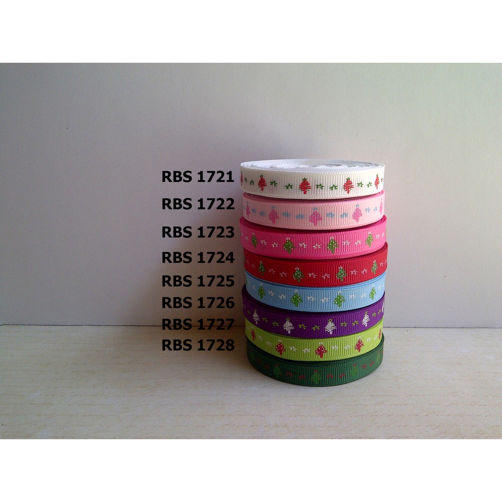 

[10 YARD] PITA GROSGRAIN MOTIF NATAL SALE RBS 1721,1722,1723,1724,1725,1726,1727,1728