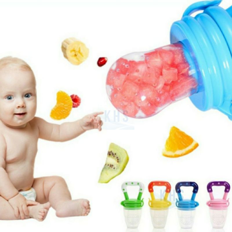 Empeng Buah Bayi / Dot Buah Bayi / Baby Fruit & Fruit Feeder Empeng Belajar Makan Baby Fruit Dot KHS-2