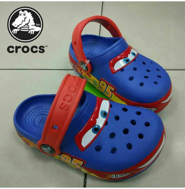 Crocs anak cars / Sandal anak anak