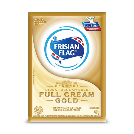 

Frisian Flag Gold Pack isi 6 sachet