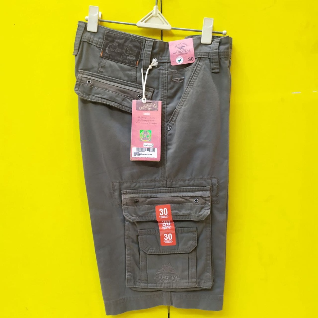 Cardinal Original - Celana Pendek Cargo (Size 28-32)