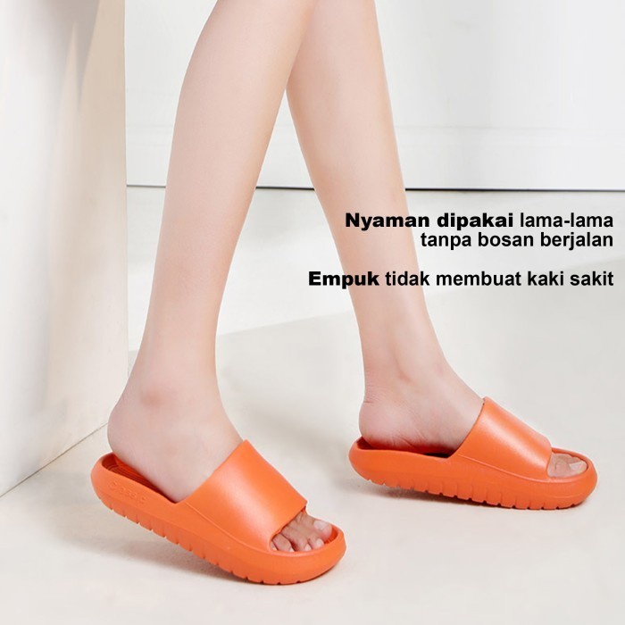 Sandal Selop Rumah Hotel Kamar Mandi Anti Slip EVA Wanita Pria