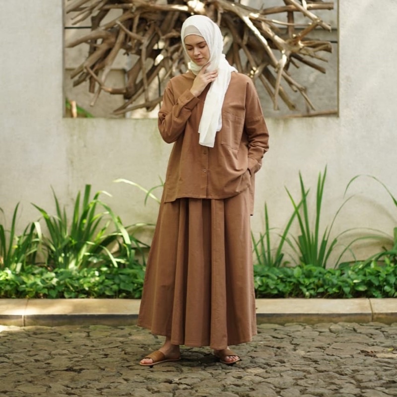 Preloved Masa Linen Set Cacao