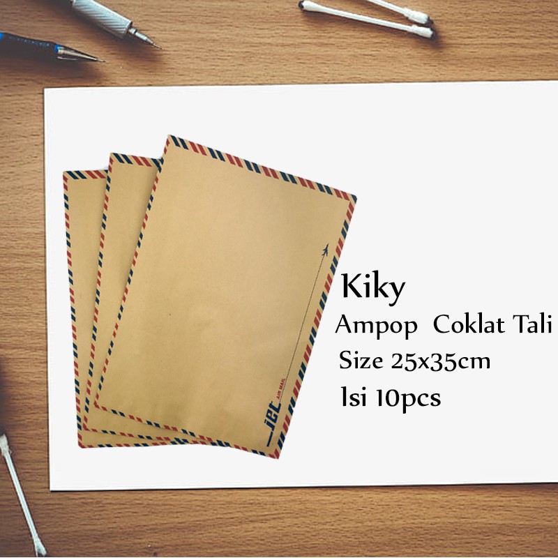 Kyki / Amplop Coklat Tali Am 310 / Isi 10 / 25x35cm