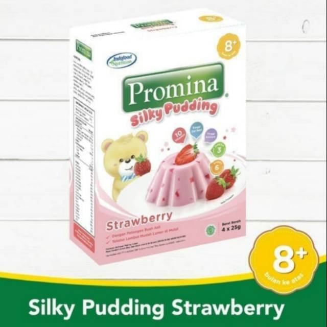 PROMINA Silky Pudding100gr  Puding Susu Bayi