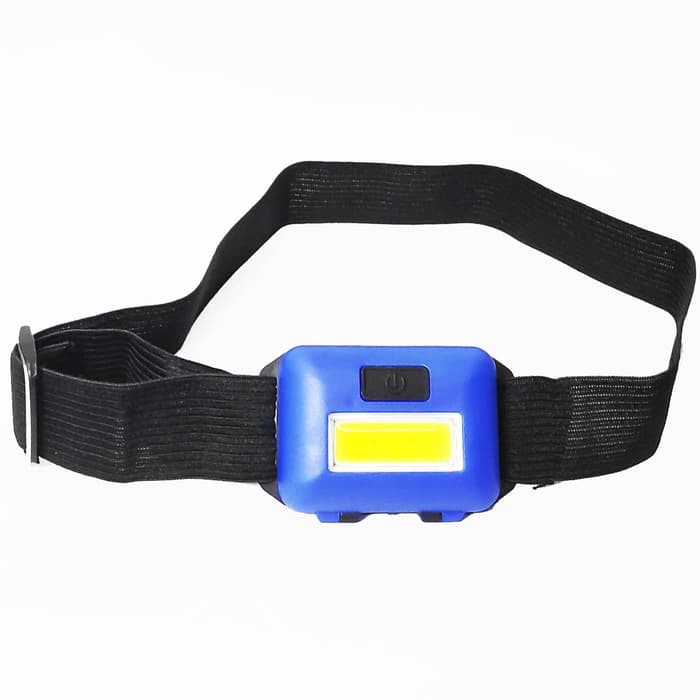 Senter Kepala MS-2036  Led Cob 3 Mode Anti Air untuk Outdoor Simple Headlamp Batterai A3 Mitsuyama