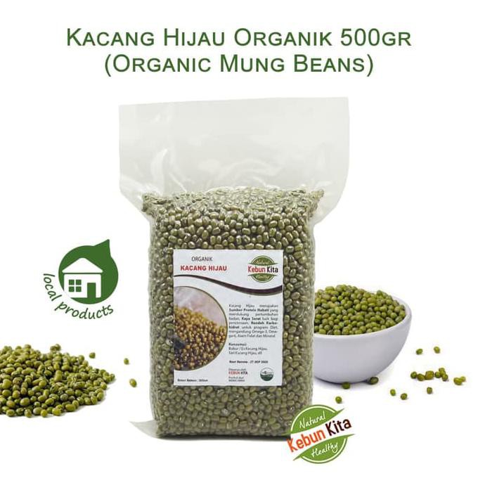 

9H476R- Kacang Hijau Organik 500 Gram Dyu5Ge4-