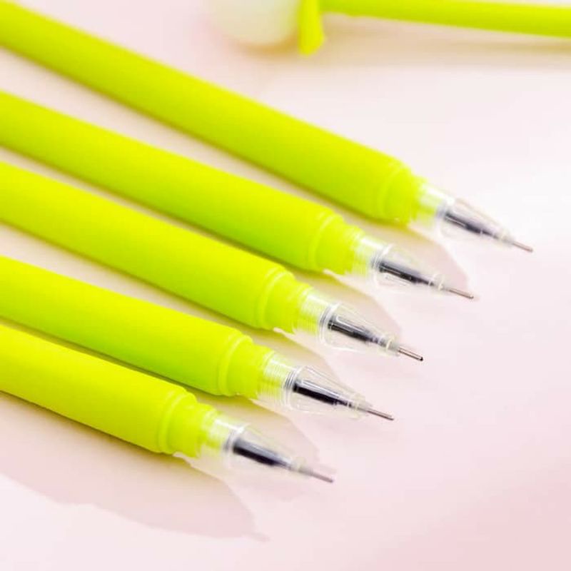 Obral Pulpen Gel Bunga Unik Bisa Berubah Warna Pilih Motif-5