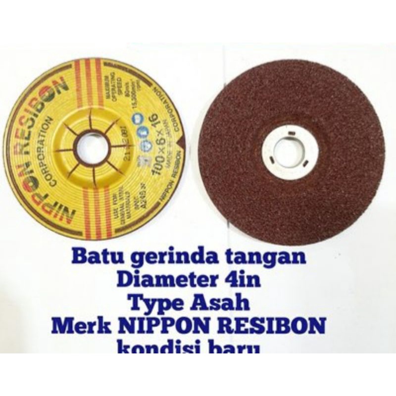 Batu Gerinda Tangan.Batu Asah 4in NIPPON RESIBON