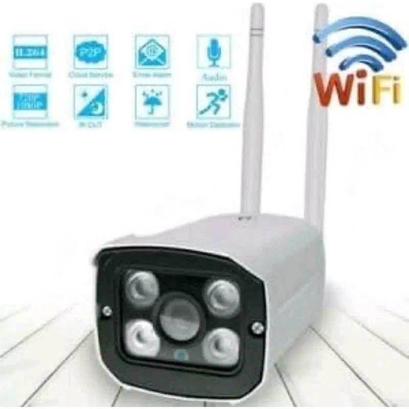 CCTV IP CAMERA 2MP V380 OUTDOOR INFRARED WIRELESS MURAH