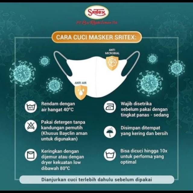 masker kain sritex