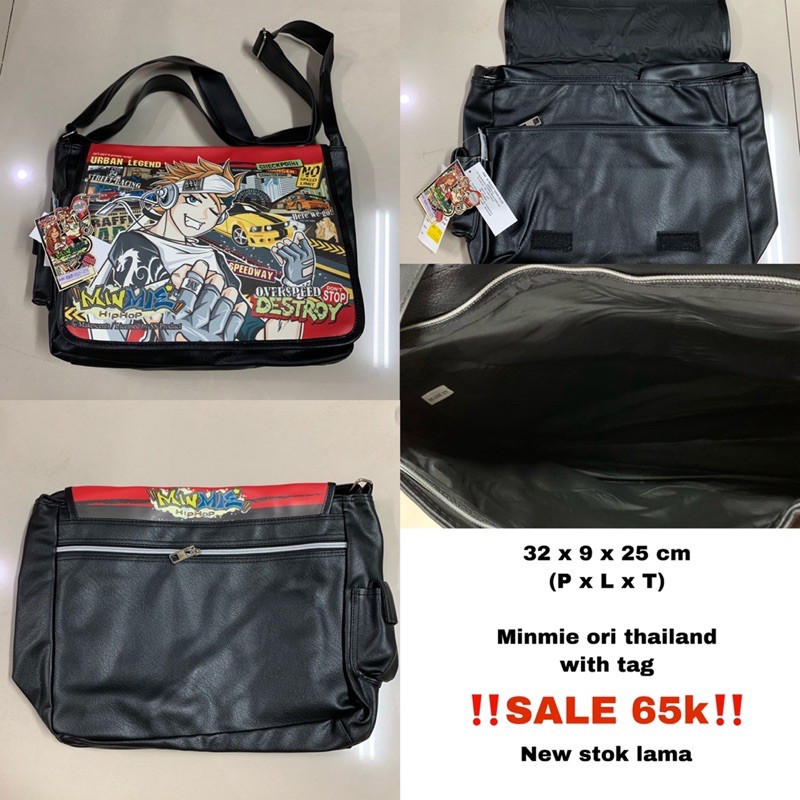 Tas selempang cowok minmie sling bag