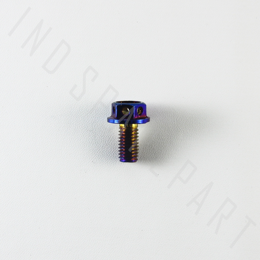 Baut-Baud Probolt-Pro Bolt Blue-Biru M8x15-8x15 Spacy-Karbu-FI-F1