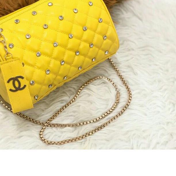 ❀ PROMO TAS CHANEL PREMIUM DIAMOND WANITA IMPOR | TAS SELEMPANG | TAS | TAS MUTIARA DIAMOND ◙