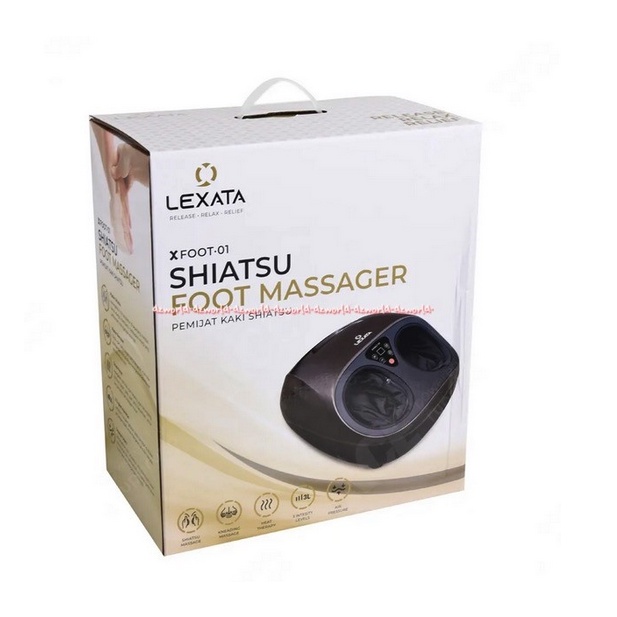 Lexata XFoot 01 3D Shiatsu Foot Massager Alat Pemijat Kaki Pegal Lexxata Feet Lexata X