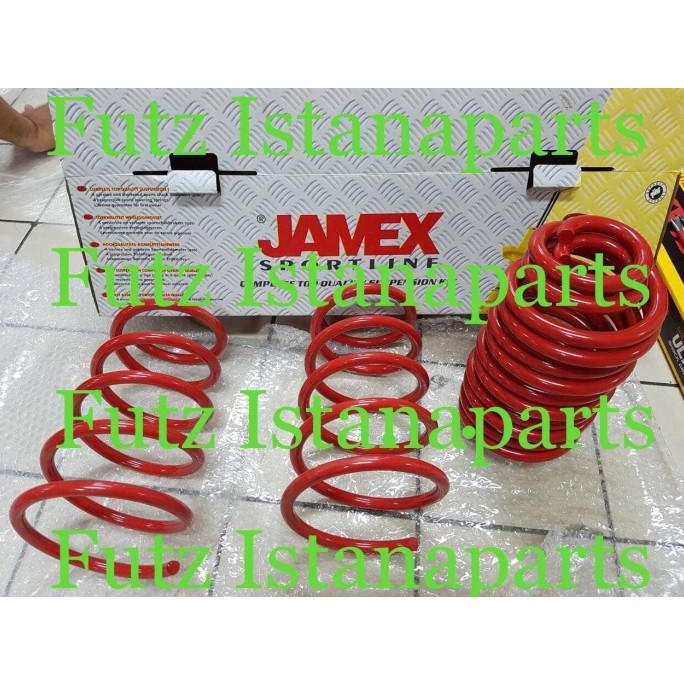PER KEONG CEPER # LOWERING SPRING MERK JAMEX TOYOTA AVANZA 2012-ON