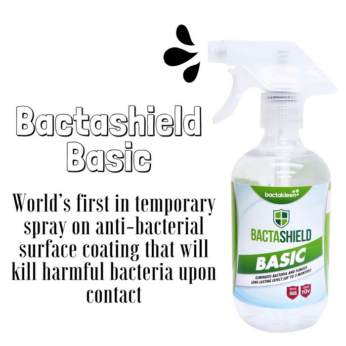 ANTI BAKTERIAL SANITIZER - BACTAKLEEN BACTASHIELD BASIC