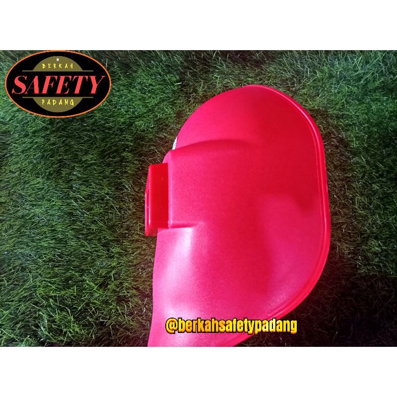 TOPENG LAS LISTRIK WARNA MERAH