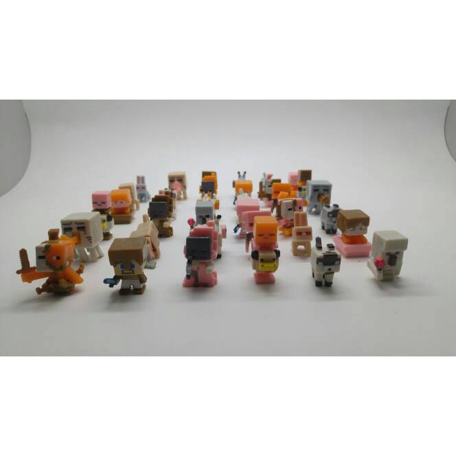 Pajangan Figure Minecraft Mine Craft Mini Figure Minifigures Seri 4 Shopee Indonesia