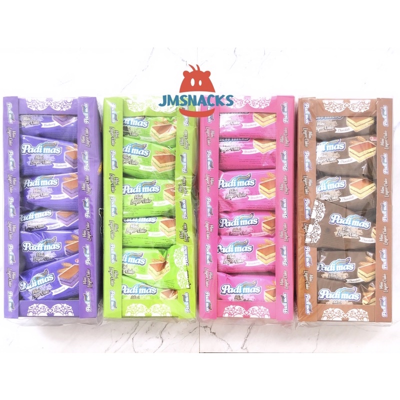 [PROMO] Padimas Mini Layer Cake 1 pak isi 24 - kue padimas nikmat murah mantap
