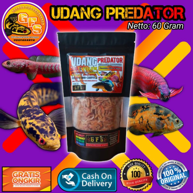 Udang kering Udang predator GFS feed Store