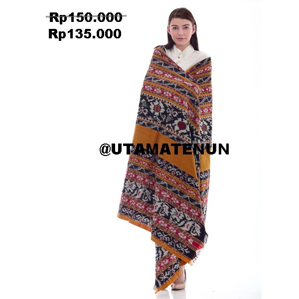 Kain Tenun ASLI Motif Mawar NTT