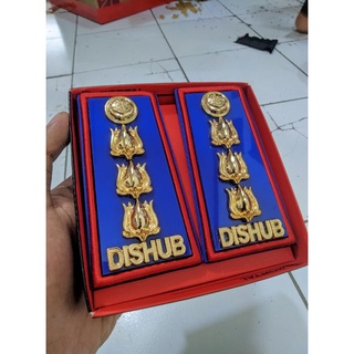 Jual PANGKAT DISHUB GOLONGAN 4B LIS MERAH MIKA BIRU | Shopee Indonesia