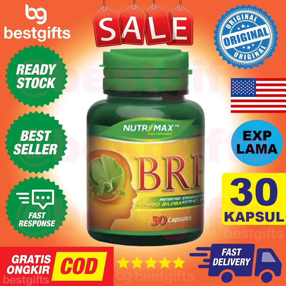 NUTRIMAX BRP GINGKO BILOBA 30 KAPSUL