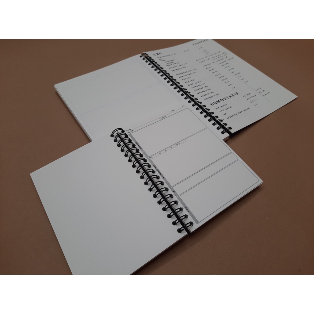 

Medical Notebook A6 / A5 - tebal bookpaper 80gsm 85 halaman - Buku Tulis Saku Kedokteran Medtopia