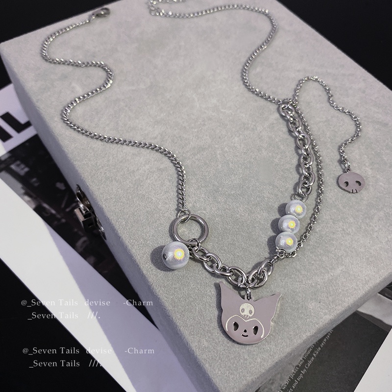 Kalung Mutiara Multilayer Untuk Aksesoris