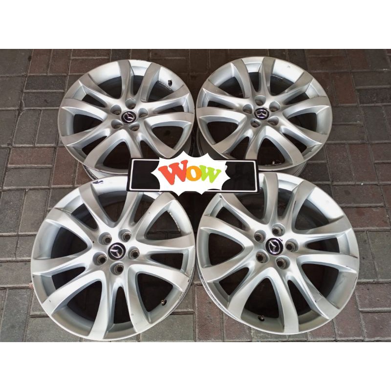 VELG MOBIL BEKAS COPOTAN MAZDA CX5 RING 19 BISA BUAT INOVA CRV HRV ALPHARD