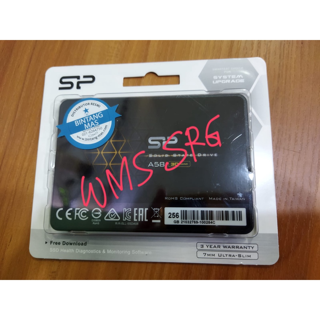 SILICON POWER A58 SSD SATA 256GB