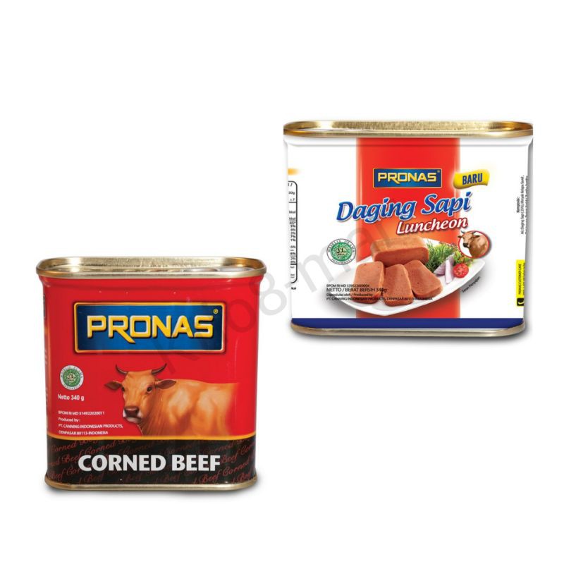 

PRONAS Kornet Sapi dengan Daging Suwir 340gr CHUNKY/Kornet Sapi Chili 340gr/Halal/