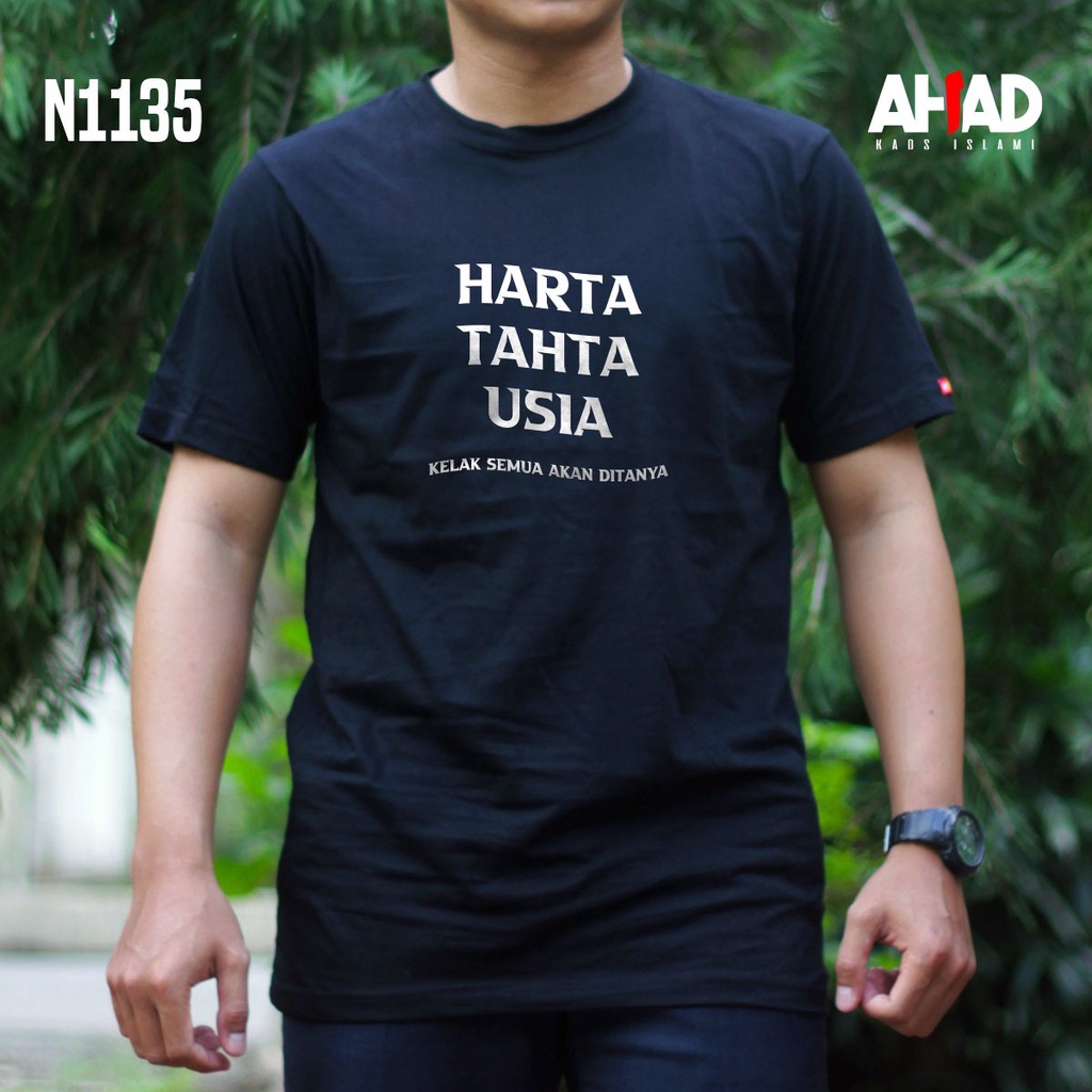 Kaos Islami Ahad - Harta tahta usia N1135