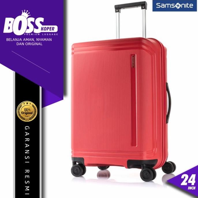 KOPER 24 INCH SAMSONITE (HARTS) HARDCASE MEDIUM TSA DOUBLE ZIPPER DDF2354354