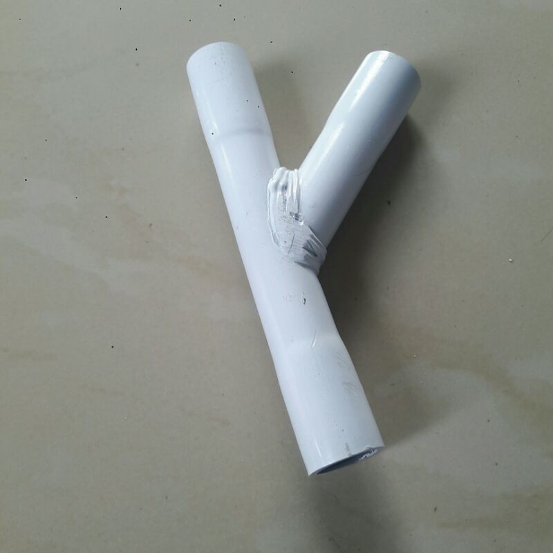 sambungan pipa Y 1 1/2 inc fitting pvc Y 11/2