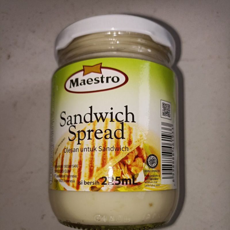 

Maestro Sandwich Spread 225ml