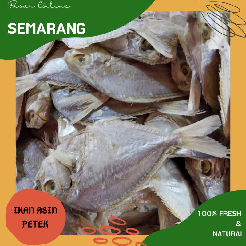 

Ikan Asin Petek / Gereh Petek / Lauk Pauk Semarang / Makan Enak Murah / Belanja Online Semarang