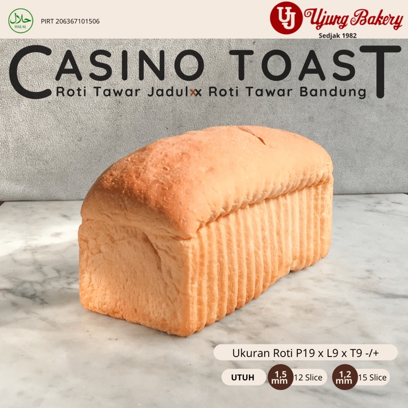 Roti Tawar Jadul Bandung | Casino Toast | Tanpa Pengawet