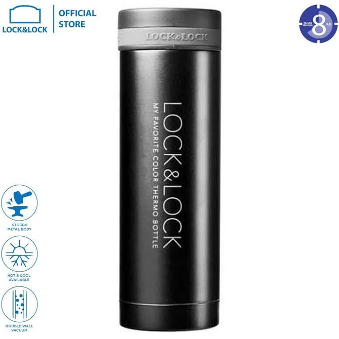 Lock & Lock Hot and Cool Tumbler Mini Mug 300ML (LHC561) hitam
