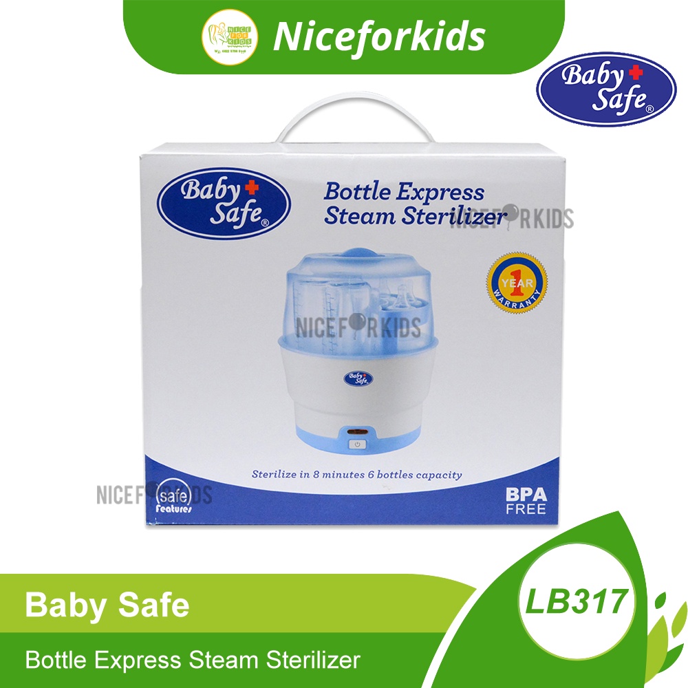 Baby Safe Bottle Express Steam Sterilizer ( LB317 )
