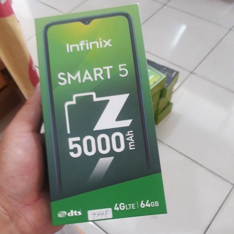 infinix smart 5 ram 3/64 segel resmi