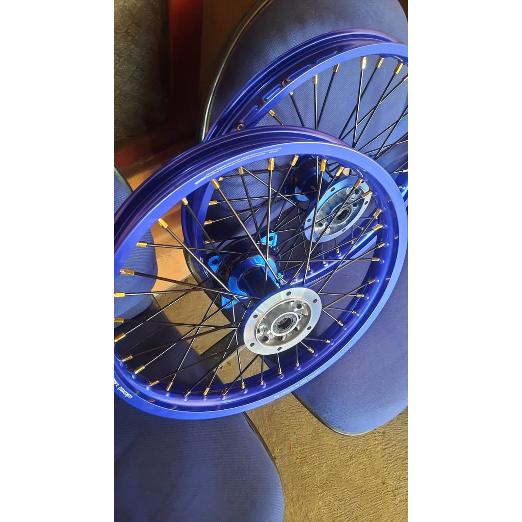 Velg Set Velk Set Semi Cacing Ring 17 PNP Kawasaki KLX 150
