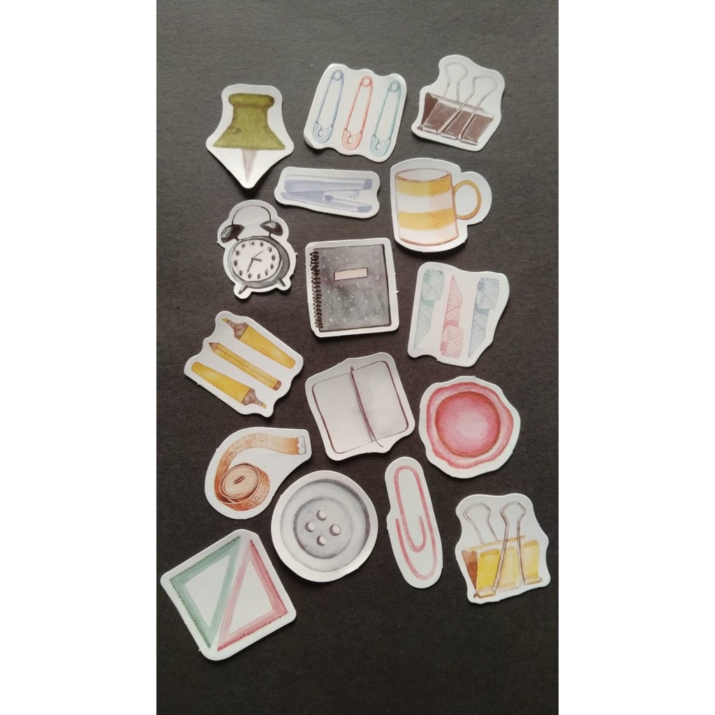 

Stiker Lucu untuk Tempelan Journal / Scrapbook / Diary / Planner / HP