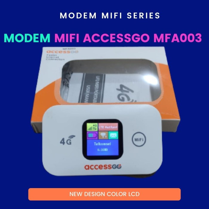 MODEM MIFI 4G ALL OPERATOR WIFI NEW ACCESS GO 2020 BERGARANSI