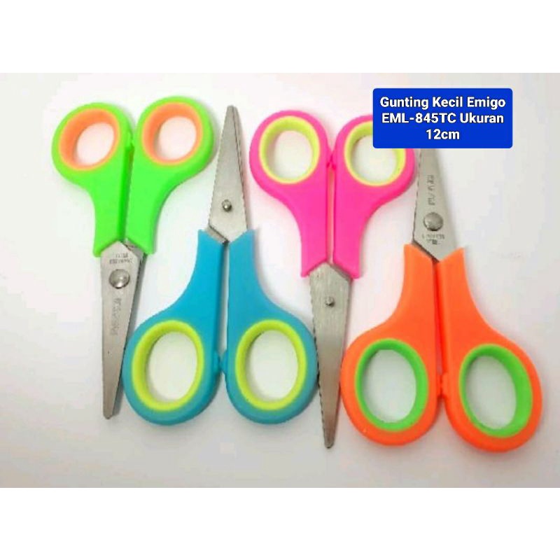 

Gunting Kecil Emigo EML-845TC Ukuran 12cm