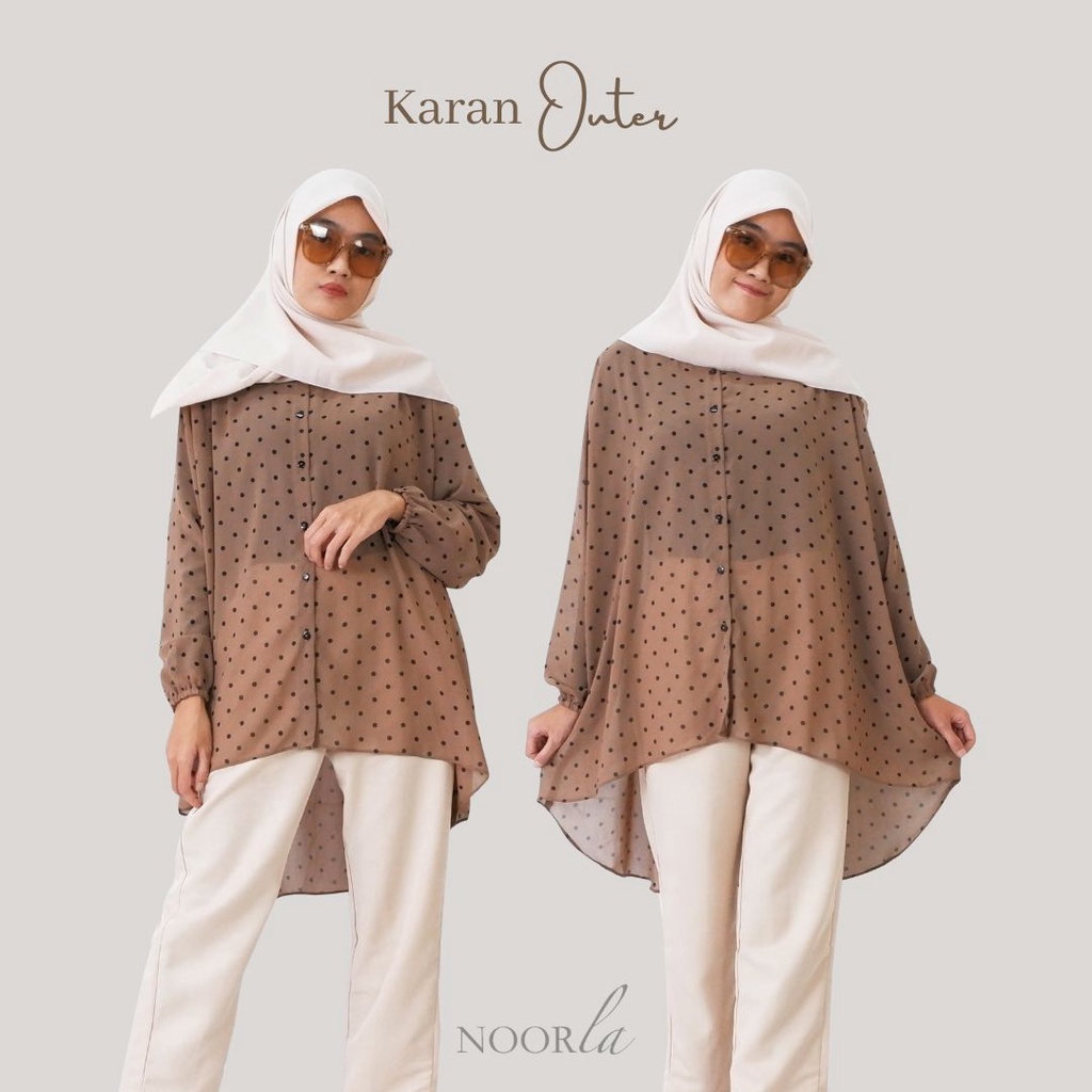 NOORLA - KARAN OUTER / KEMEJA WANITA