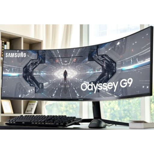 Monitor Led Samsung Gaming Odyssey G9 LC49G95 C49G95 C49G95TSSE LC49G95TSSEXXD 49&quot; Curved